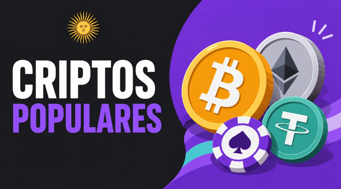Las criptomonedas más populares en cripto casinos