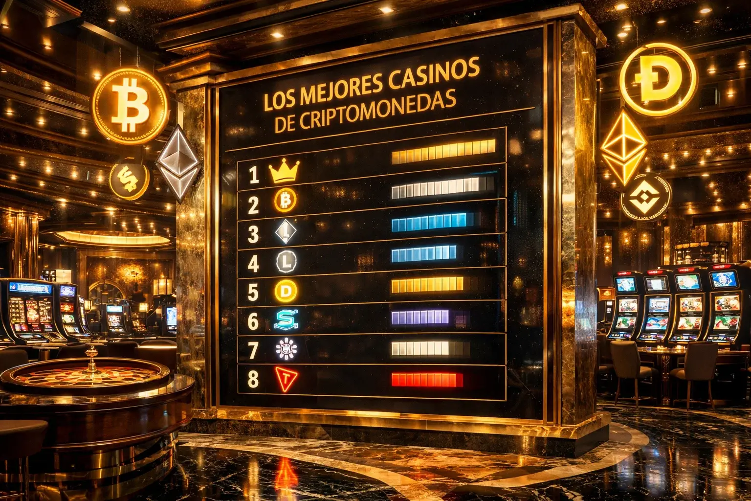 Analizó al detalle los 7 cripto casinos más top en Argentina